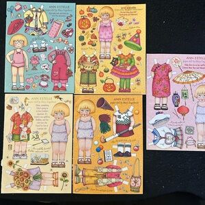 Mary Engelbreit Ann Estelle Paper Doll Set - Multicolor